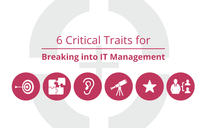 Critical step to becoming an IT Manager