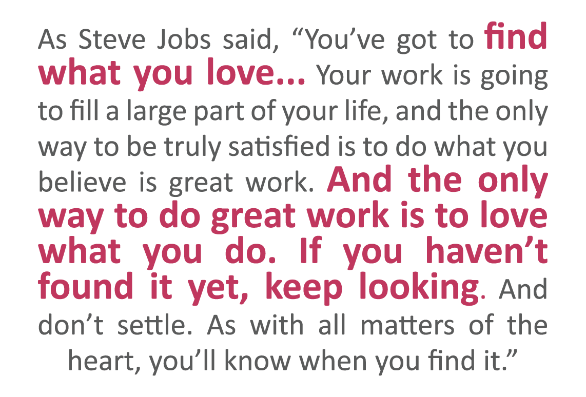 find what you love