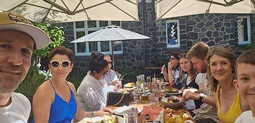 2023 Christmas Lunch at the Curator's House