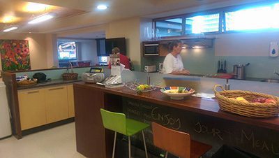 Nachos for tea that night - Ronald McDonald House